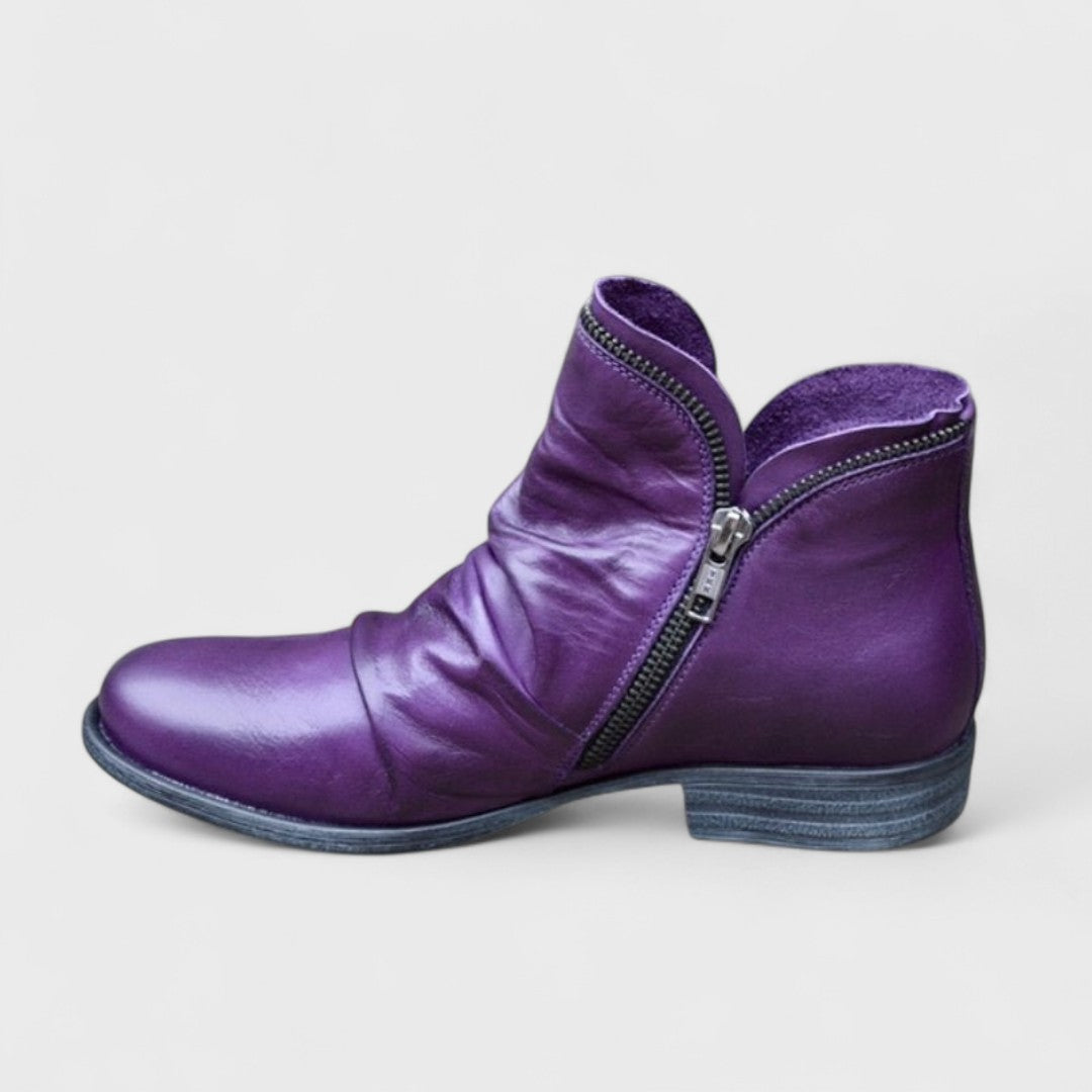 Mirelle | Black Ankle Boots Supportive Elegant Fit for Women 0
