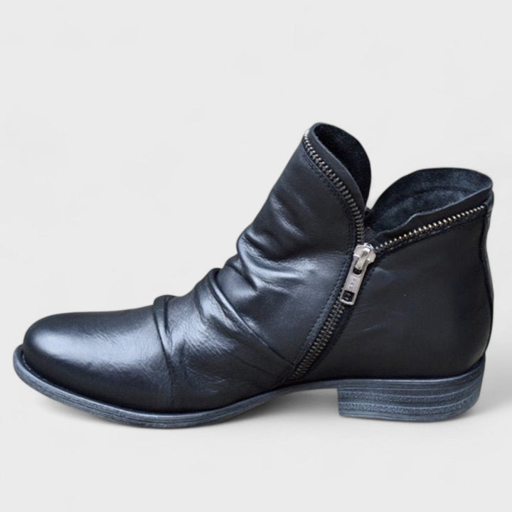 Mirelle | Black Ankle Boots Supportive Elegant Fit for Women 1
