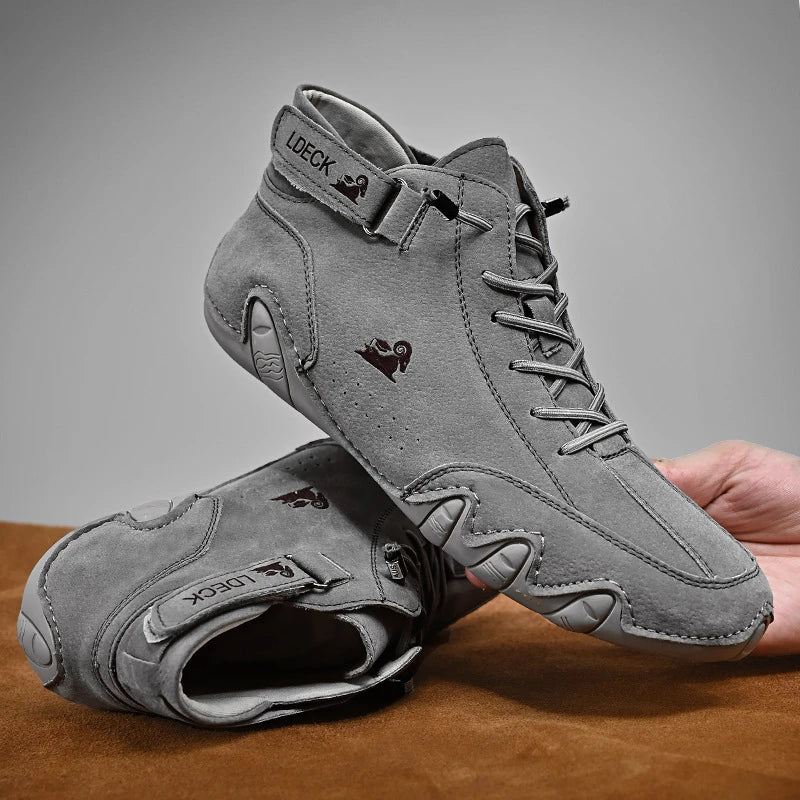 Mitchell | Comfortable Leather Barefoot Shoes 12