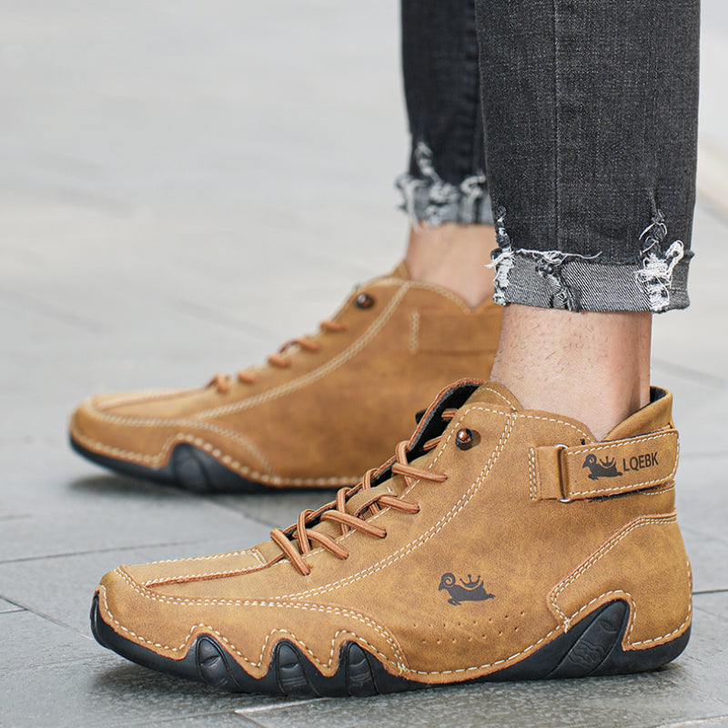 Mitchell | Comfortable Leather Barefoot Shoes 8