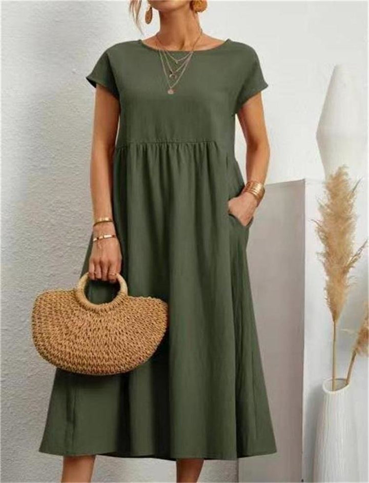 Monika | Elegant and Breathable Summer Maxi Dress 9