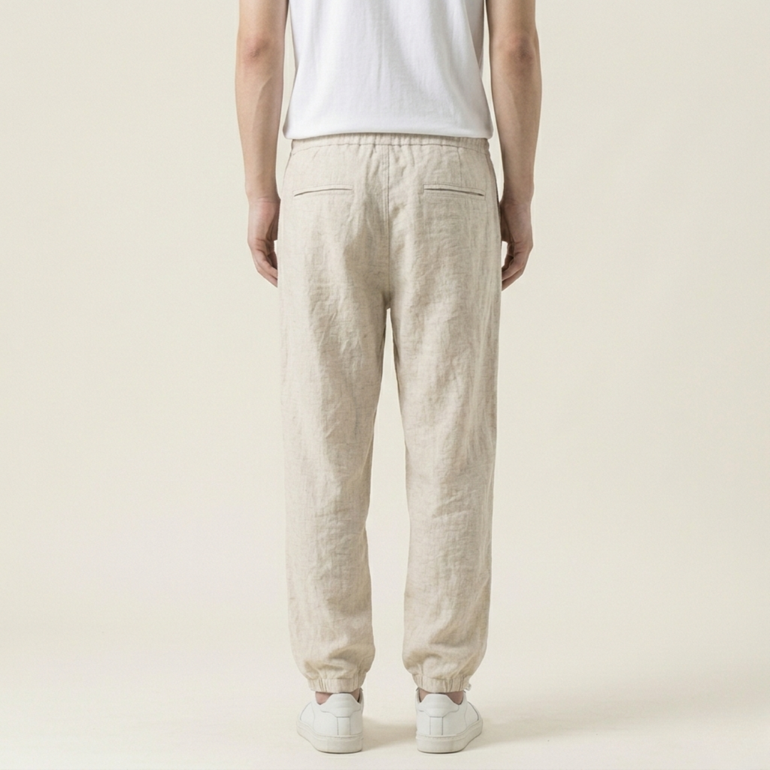 Montavio | Men’s Premium Linen Relaxed Trousers 1