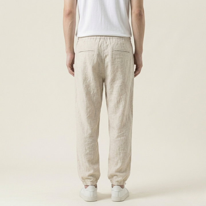 Montavio | Men’s Premium Linen Relaxed Trousers 1