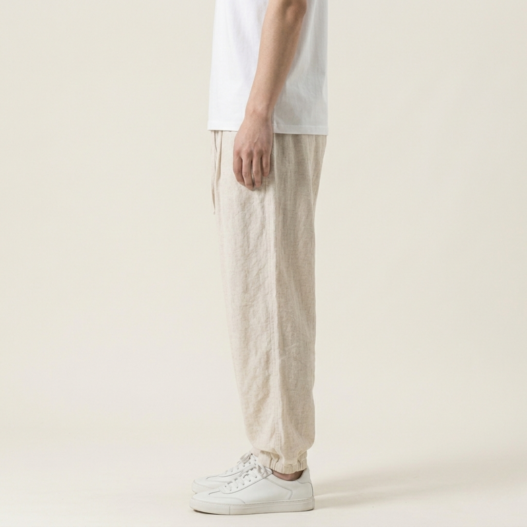 Montavio | Men’s Premium Linen Relaxed Trousers 2