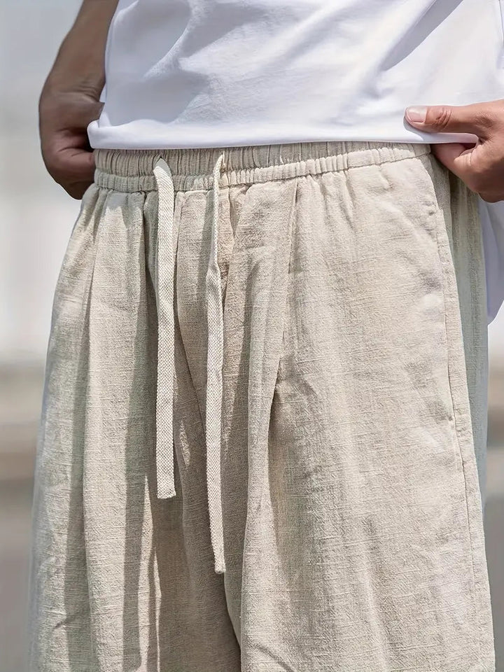 Montavio | Men’s Premium Linen Relaxed Trousers 6