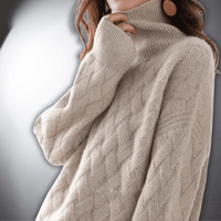 Victoria | Cozy And Warm Oversized Turtleneck Sweater