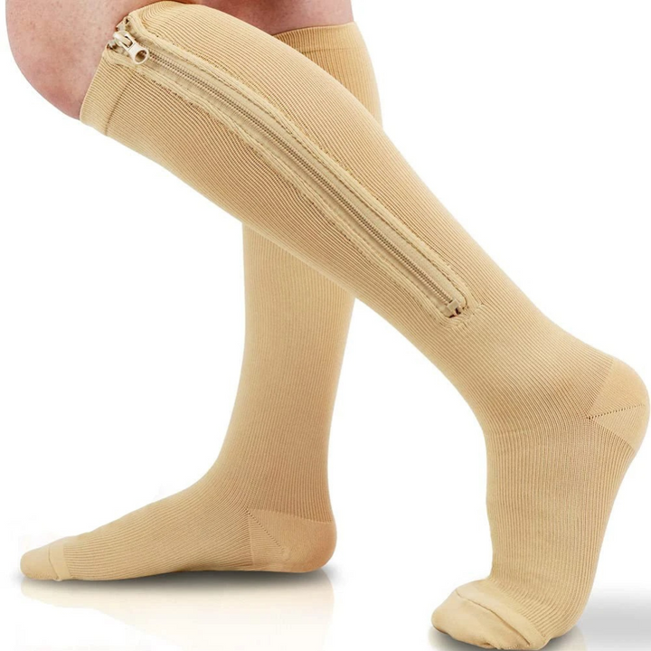 Natasha | Compression Socks With Zipper 2