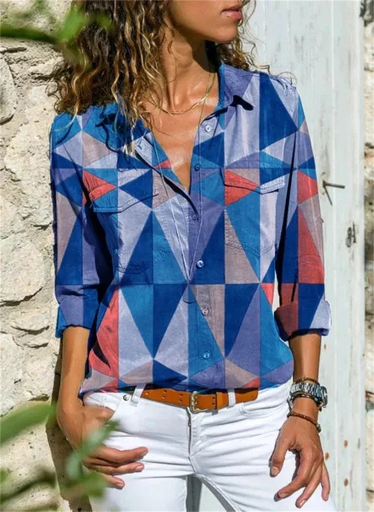 Natasha | Elegant Design Long Sleeve Blouse 5