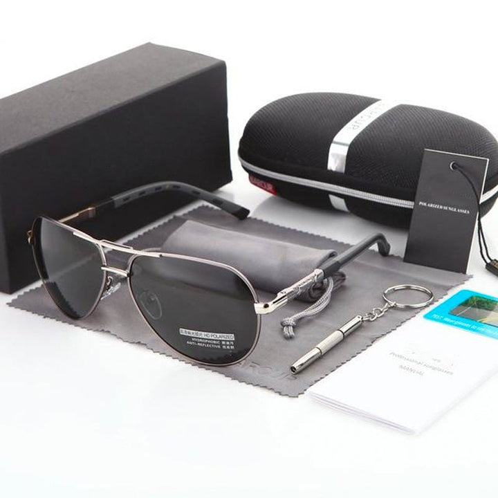 Nate | Sunglasses – Stainless Steel, Polarized for Men 9