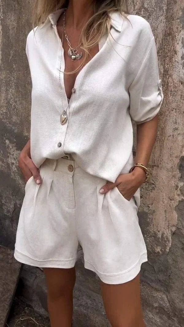Noa | Two-Piece Linen Blend Set 4