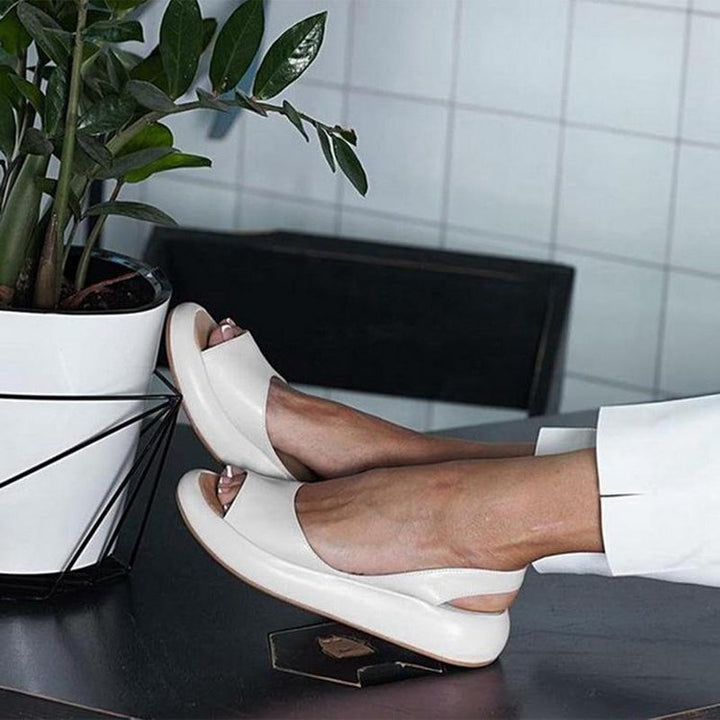 Nora | Trendy and Comfortable Summer Footbed Sandals 6