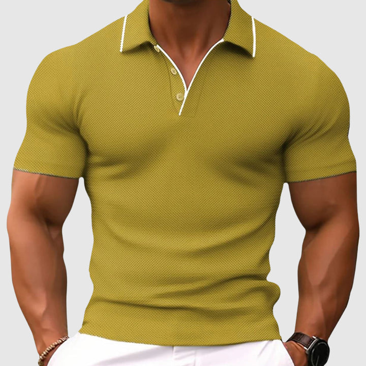 Oliver | Breathable and refined contemporary polo shirt 4