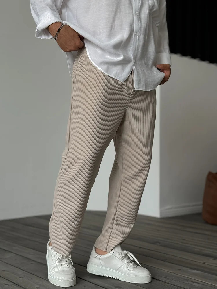Oliver | Elegant and Comfortable Luxe Trousers 7