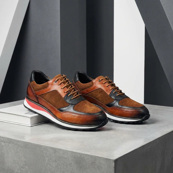 Oliver | Trendy and Sophisticated Premium Leather Sneakers 0