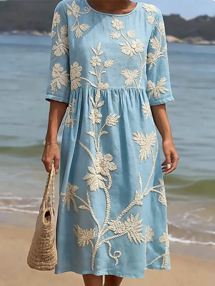 Olivia | Elegant, Flowy & Comfortable Summer Dress for Wedding Guests 1