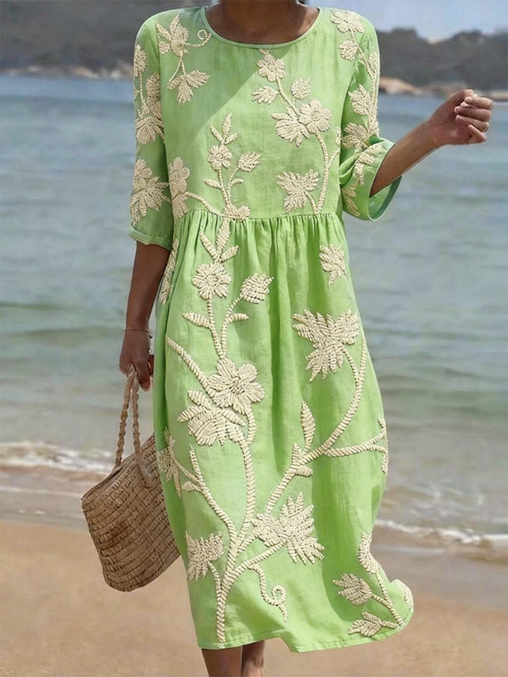 Olivia | Elegant, Flowy & Comfortable Summer Dress for Wedding Guests 3