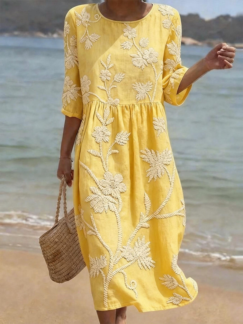 Olivia | Elegant, Flowy & Comfortable Summer Dress for Wedding Guests 4