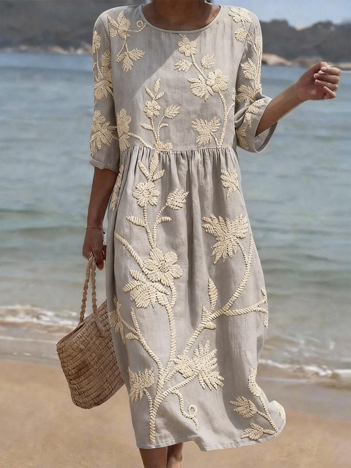 Olivia | Elegant, Flowy & Comfortable Summer Dress for Wedding Guests 5
