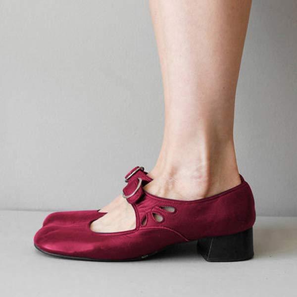 Olivia | Timeless Leather Sandals with Buckle 3