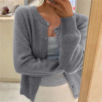 Lydia | Soft And Cozy Button-Front Knit Cardigan