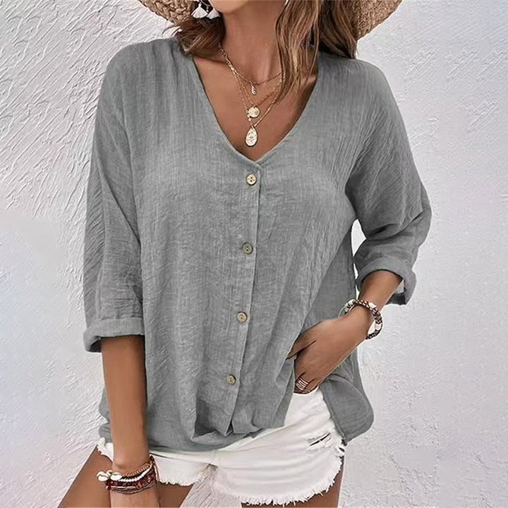 Piper | Long-sleeved V-neck T-shirt 5