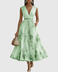 Seraphina | Elegant and Flowing Pleated Maxi Dress