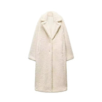 Aurora | Cappotto lungo in teddy morbido per l'inverno