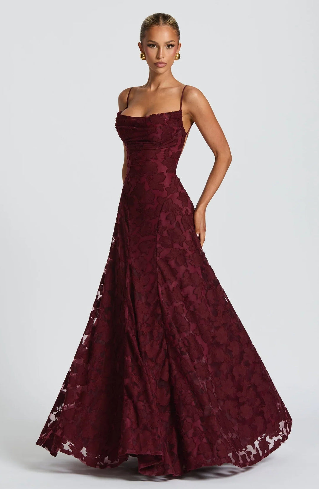Ruby | Beautiful Wedding Guest Dress For Floral Evening Elegance 0