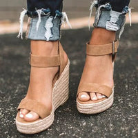 Amelia | Elegant And Comfortable Espadrille Wedge Sandals