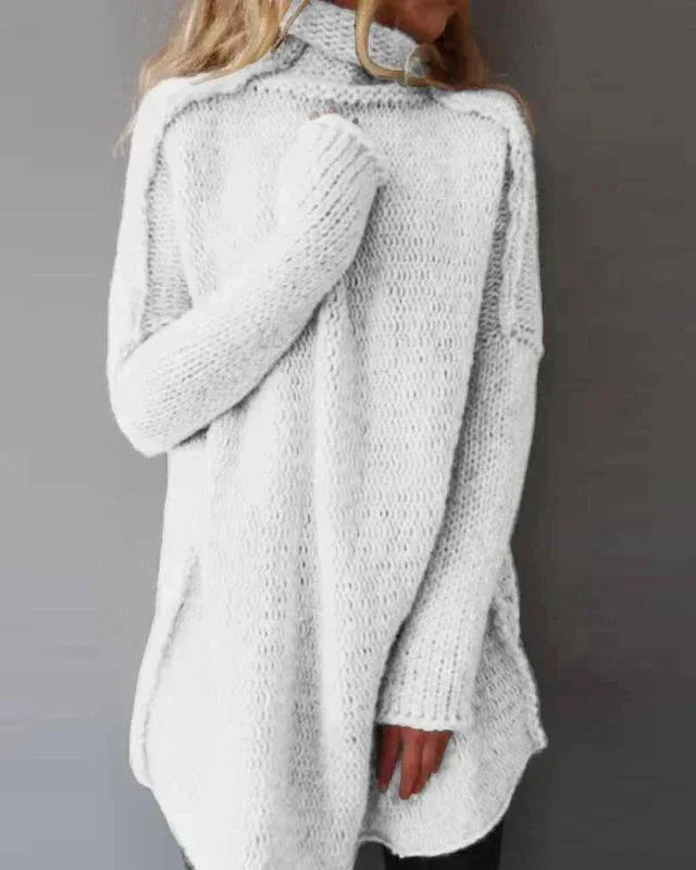 Mila | Warm And Stylish Women's Turtleneck Sweater