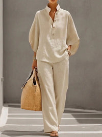 Angelika | Lightweight and Breathable Summer Two Piece Set
