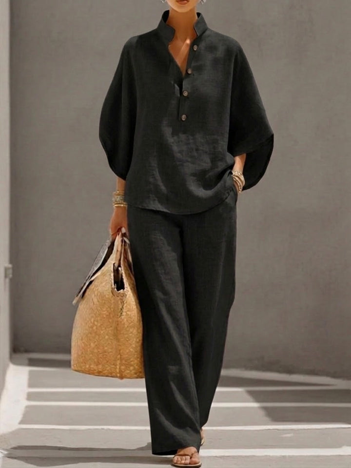 Sabine | Classic and Comfortable Two-Piece Summer Set 4