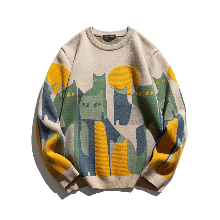 Samantha | Moonlit cat Sweater 0
