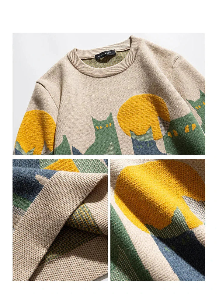 Samantha | Moonlit cat Sweater 4