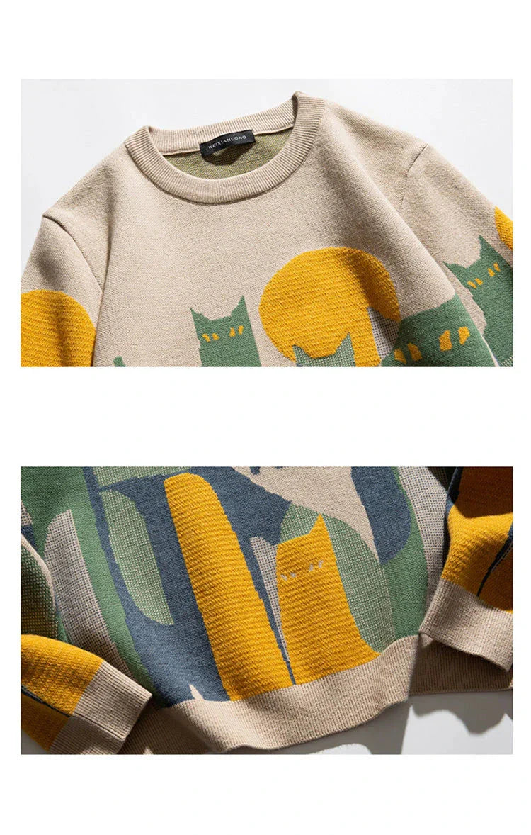 Samantha | Moonlit cat Sweater 5