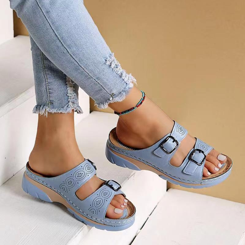 Sara | AussieSoles™ Women's Sandals - Genuine Leather, Orthopedic Comfort Fit 9