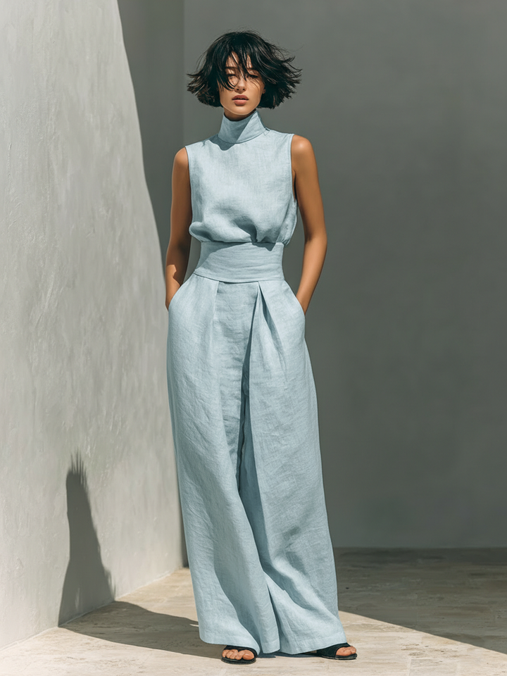 Savannah | Breathable Cotton & Linen Women's Jumpsuits 0