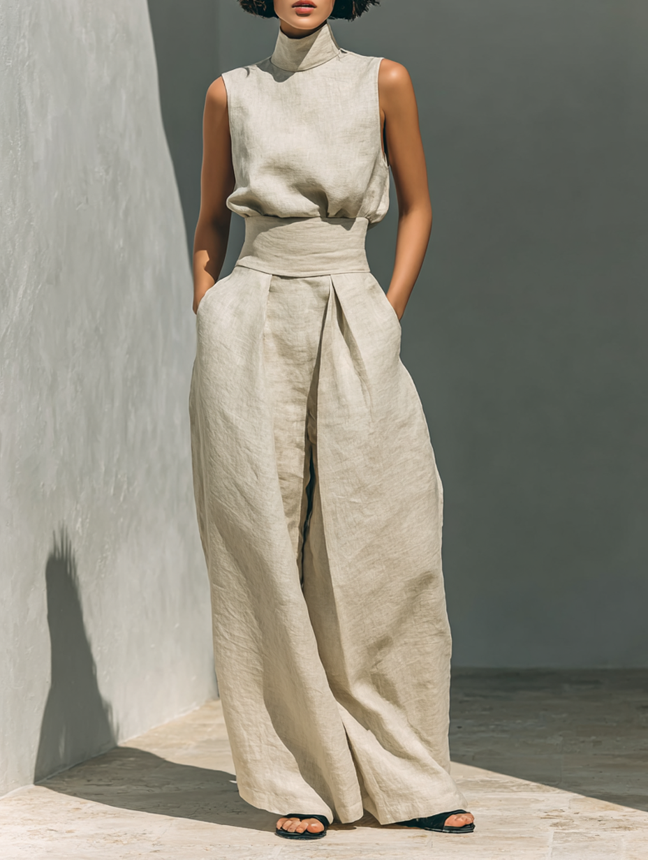 Savannah | Breathable Cotton & Linen Women's Jumpsuits 1