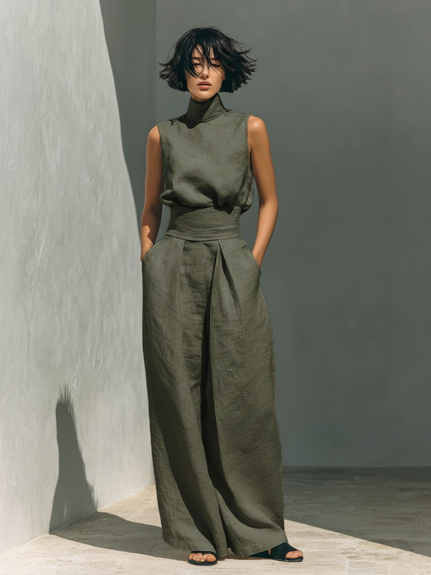 Savannah | Breathable Cotton & Linen Women's Jumpsuits 2