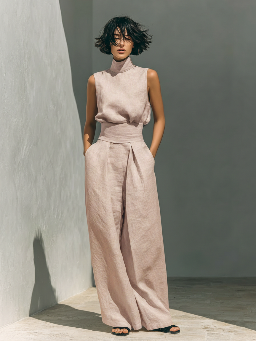 Savannah | Breathable Cotton & Linen Women's Jumpsuits 3