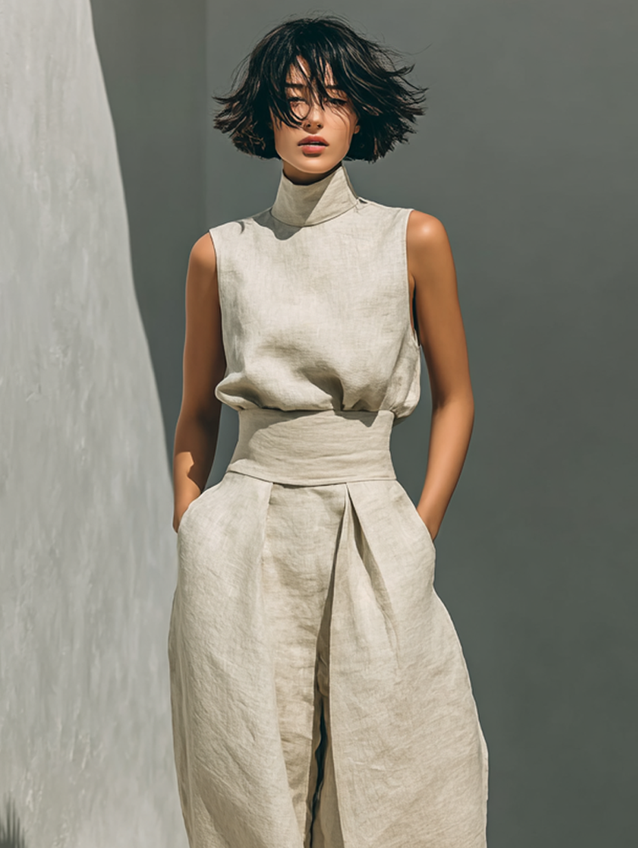 Savannah | Breathable Cotton & Linen Women's Jumpsuits 5
