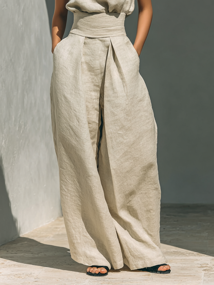 Savannah | Breathable Cotton & Linen Women's Jumpsuits 6