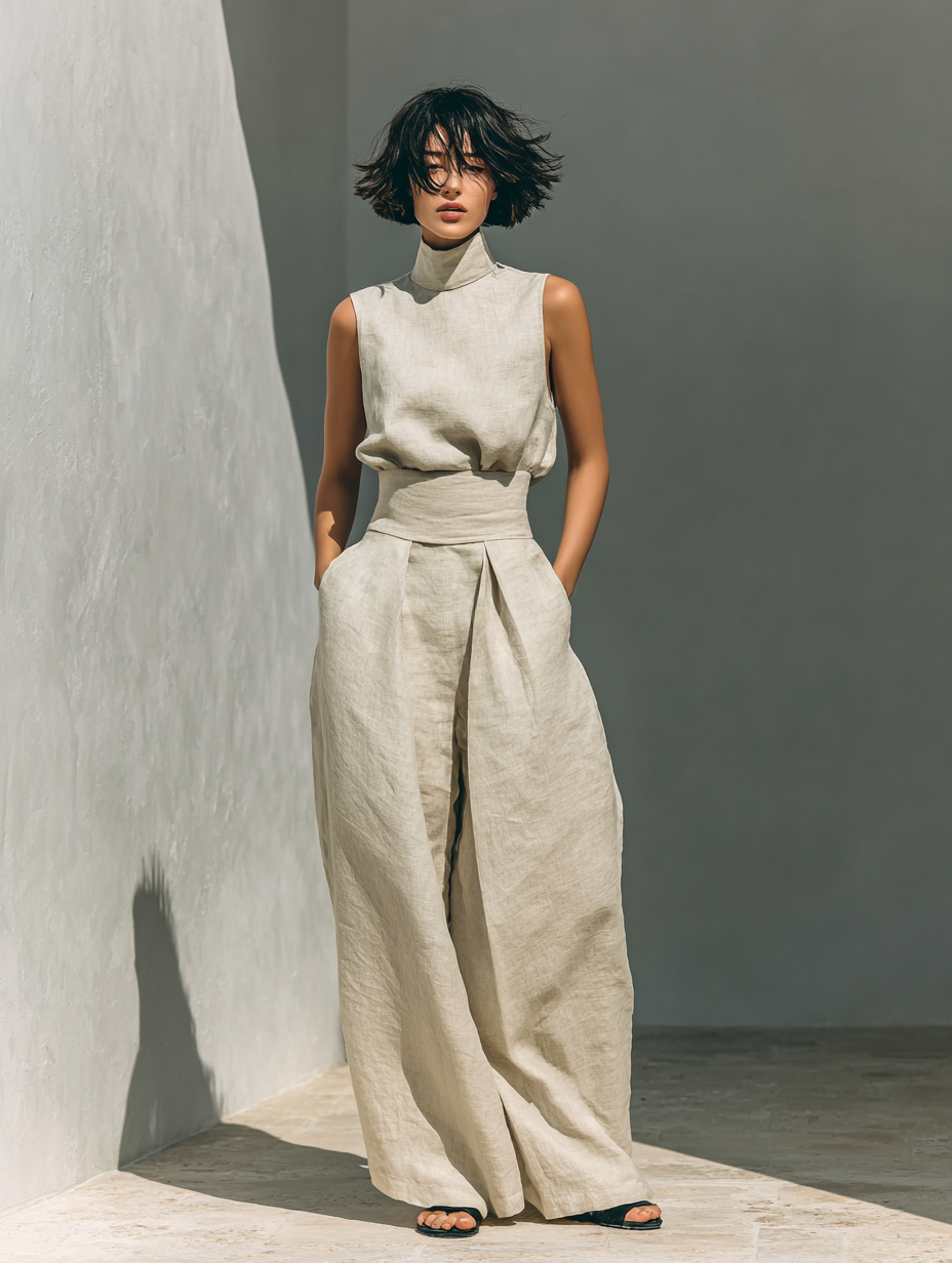 Savannah | Breathable Cotton & Linen Women's Jumpsuits 7