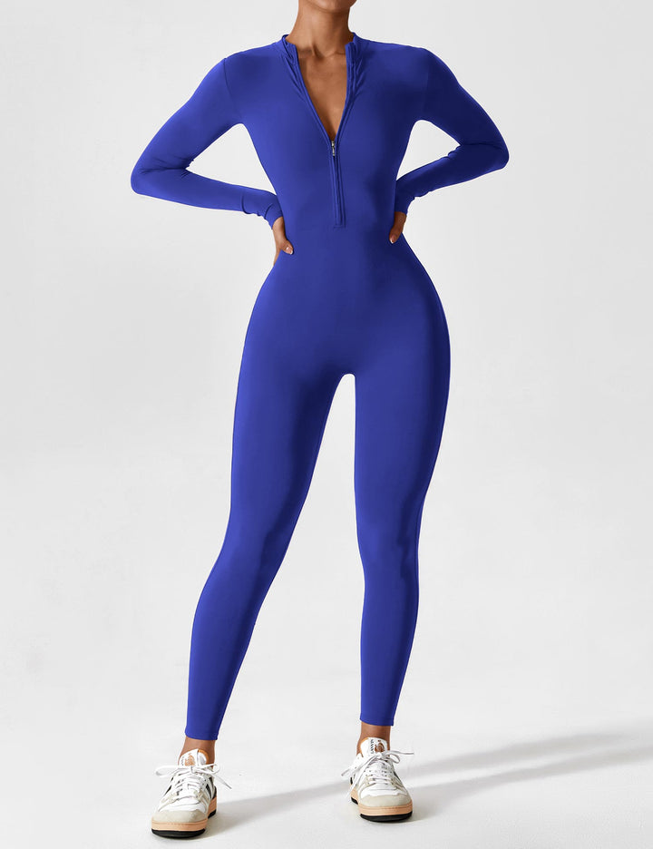 Savannah | Long  Sleeve Zipper Jumpsuit 10