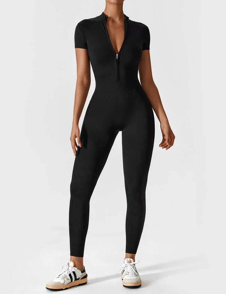Savannah | Long  Sleeve Zipper Jumpsuit 16