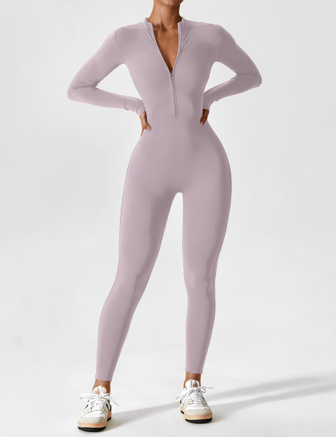 Savannah | Long  Sleeve Zipper Jumpsuit 22