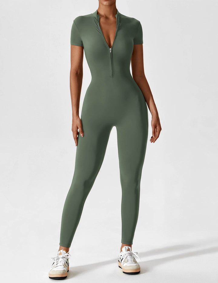 Savannah | Long  Sleeve Zipper Jumpsuit 25