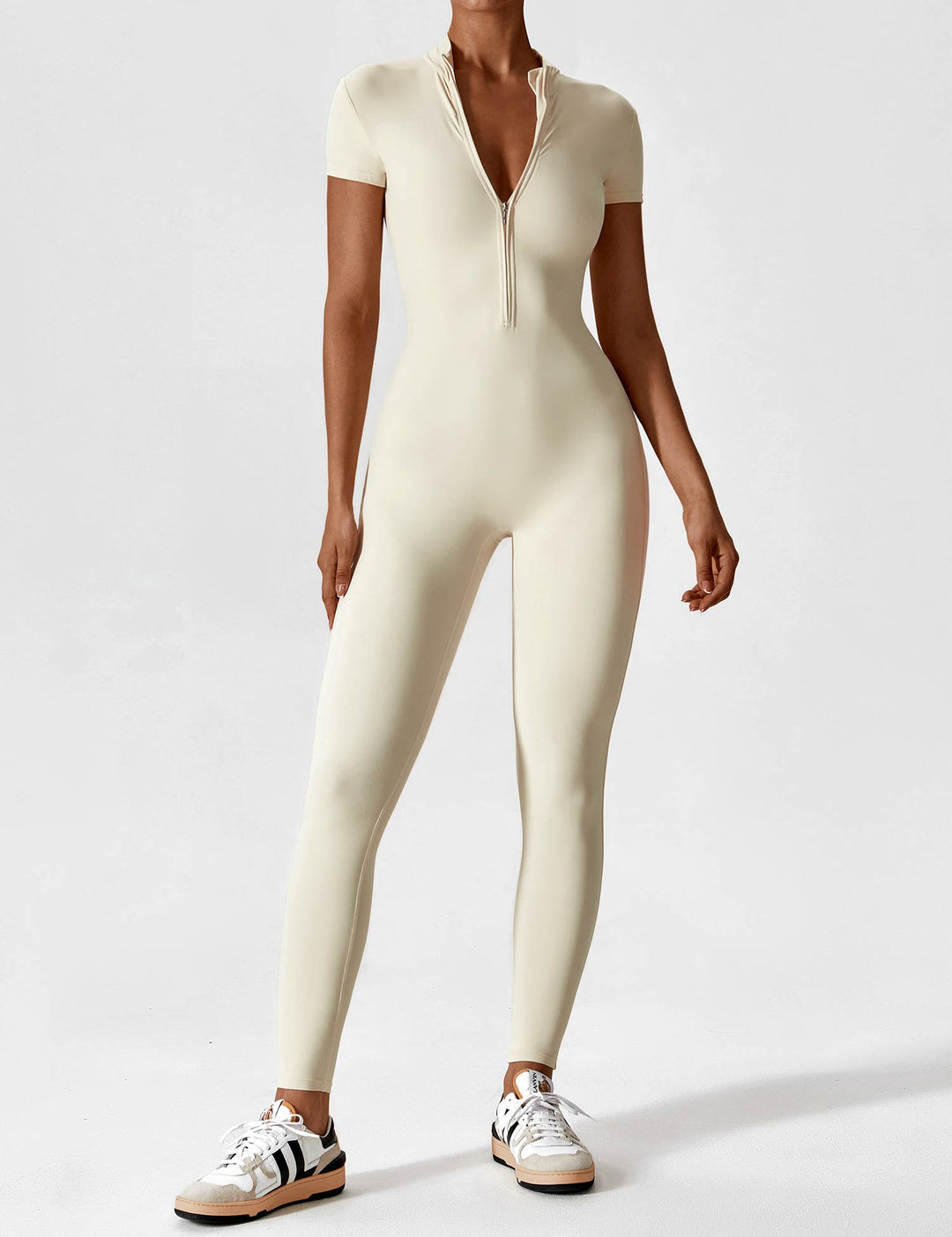 Savannah | Long  Sleeve Zipper Jumpsuit 26