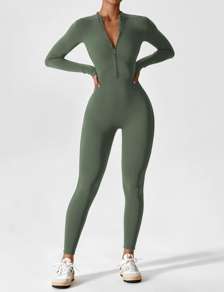 Savannah | Long  Sleeve Zipper Jumpsuit 27
