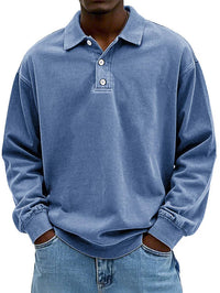 Adrian | Classic Long Sleeve Polo Shirt